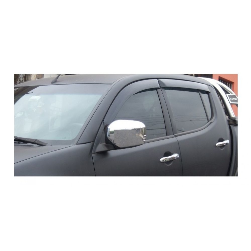 Calha de chuva Mitsubishi L200 Triton 2007 até 2018 - 30001 (Não serve na Triton Sport 17/18)