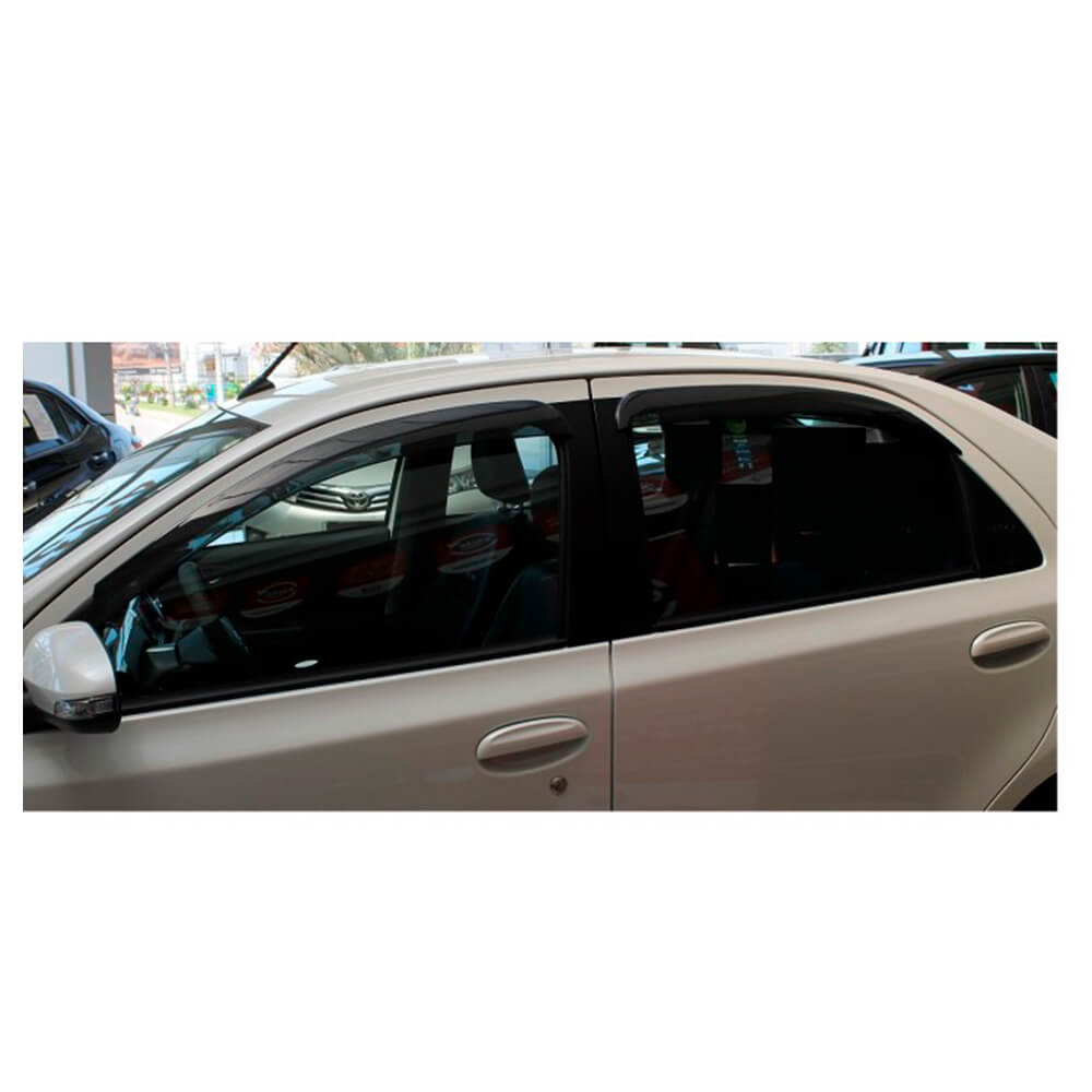 Calha de Chuva Toyota Etios Hatch Sedan 2012 até 2021 4 Portas TG Poli - 27005