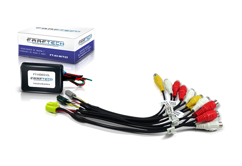 Interface de Vídeo Mitsubishi para Dvd Nx501 FT-AV-MIT 22 - Faaftech
