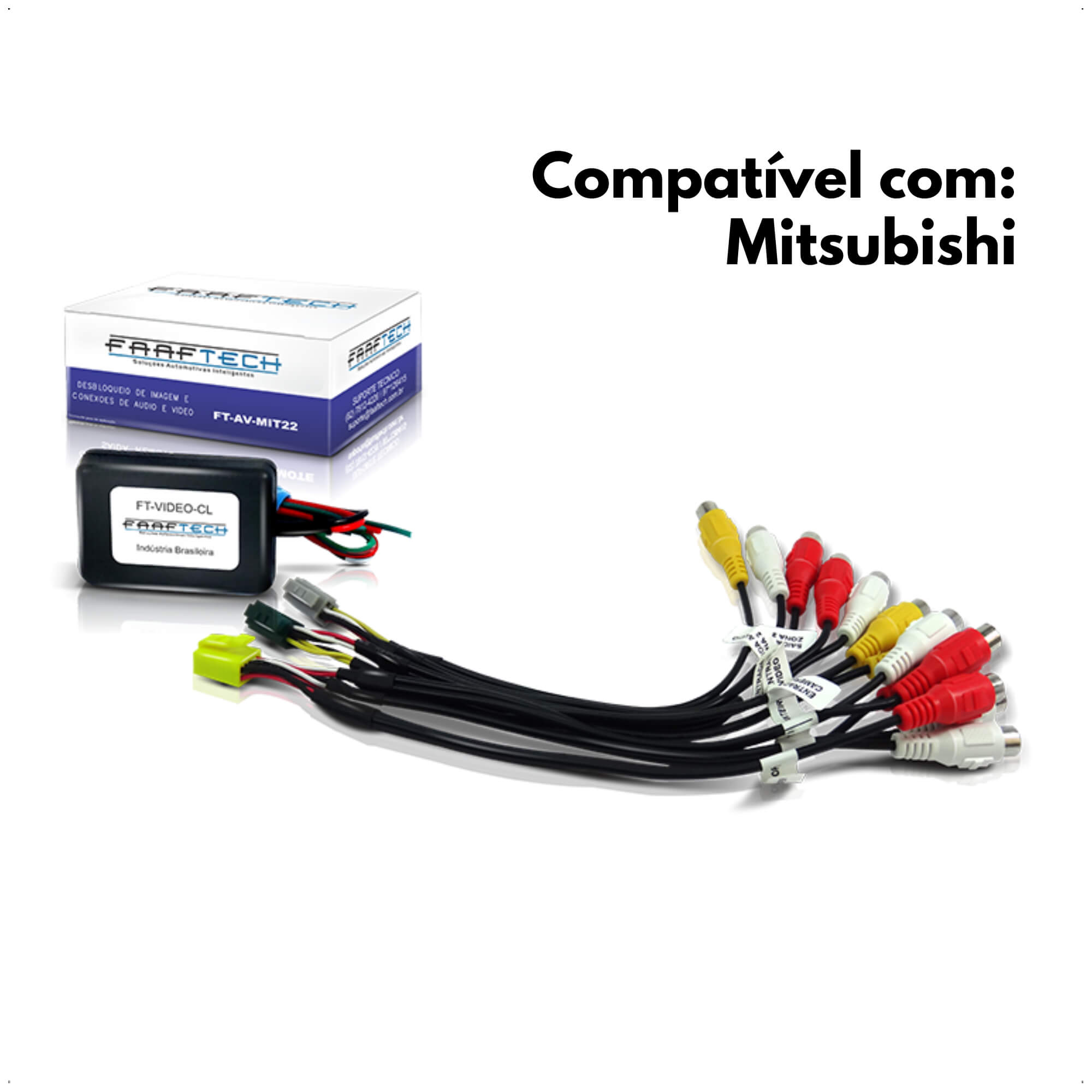 Interface de Vídeo Mitsubishi para Dvd Nx501 FT-AV-MIT 22 - Faaftech