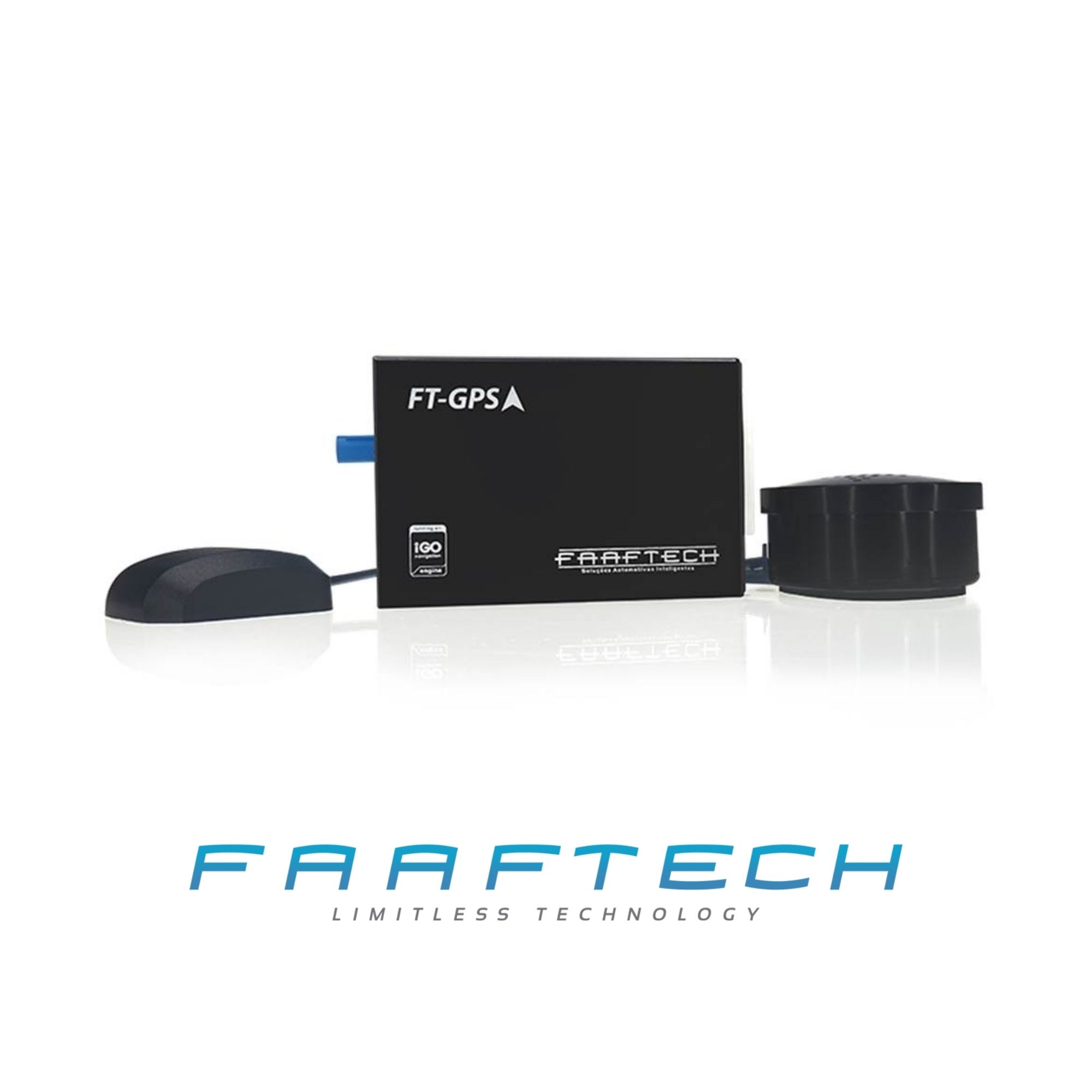 Navegador GPS Universal Mon. 3D Funcão TTS Faaftech FT-GPS-GP 900