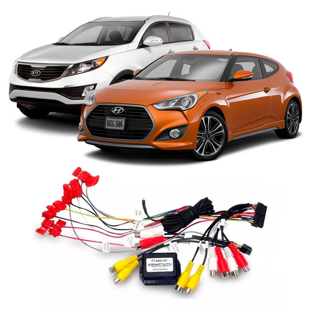 Interface de Vídeo Veloster Sportage Faaftech - FT-MMI-HY