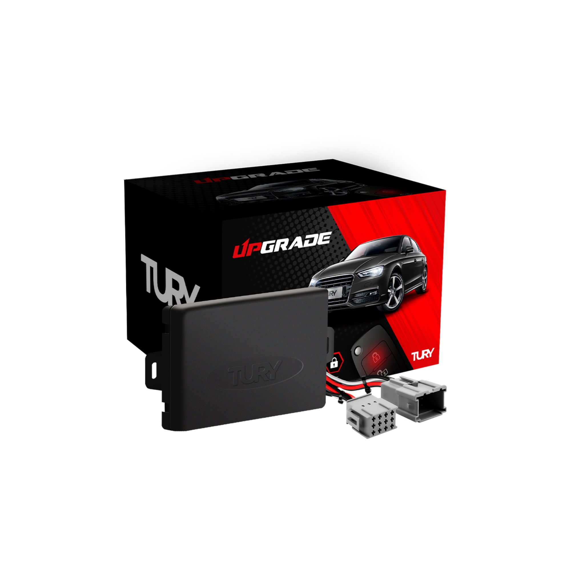 Modulo Automação Vidro Elétrico Fechamento e Abertura 4 Vidros Outlander 2014-2018 Tury LVX10BT