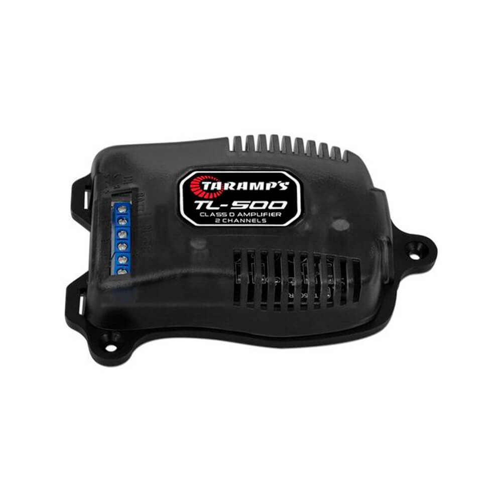 Módulo de Potência Taramps TL 500 2 canais de 45W RMS 2 Ohms Amplificador Automotivo Carro