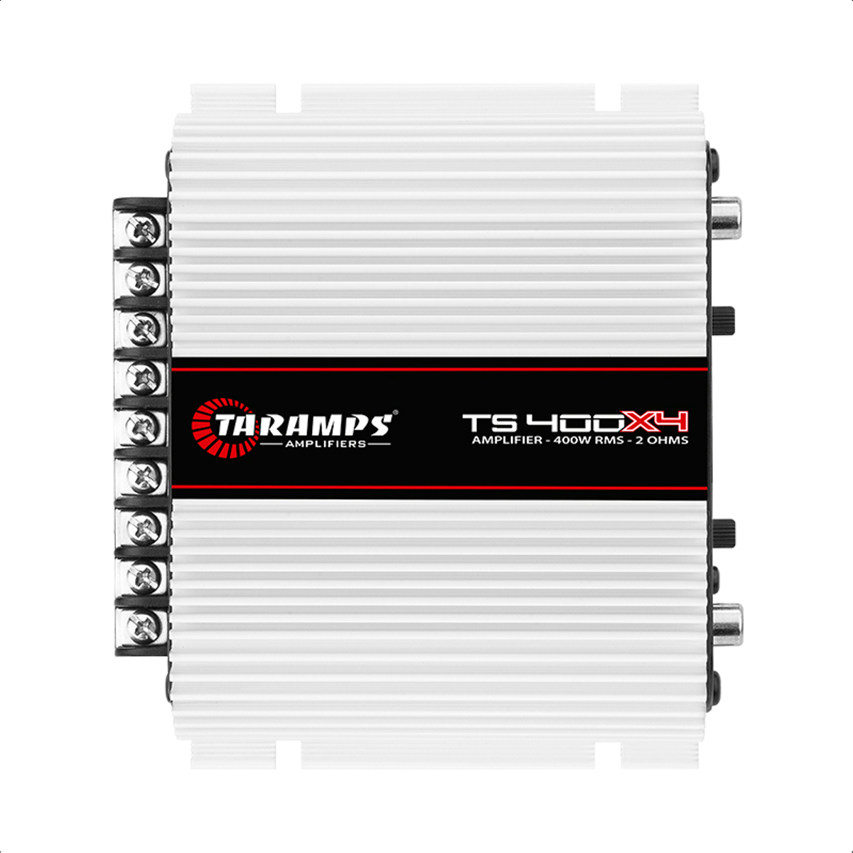 Módulo de Potência 400 watts Classe D 4 canais 100W RMS Taramps TS400 - 4x100WRMS