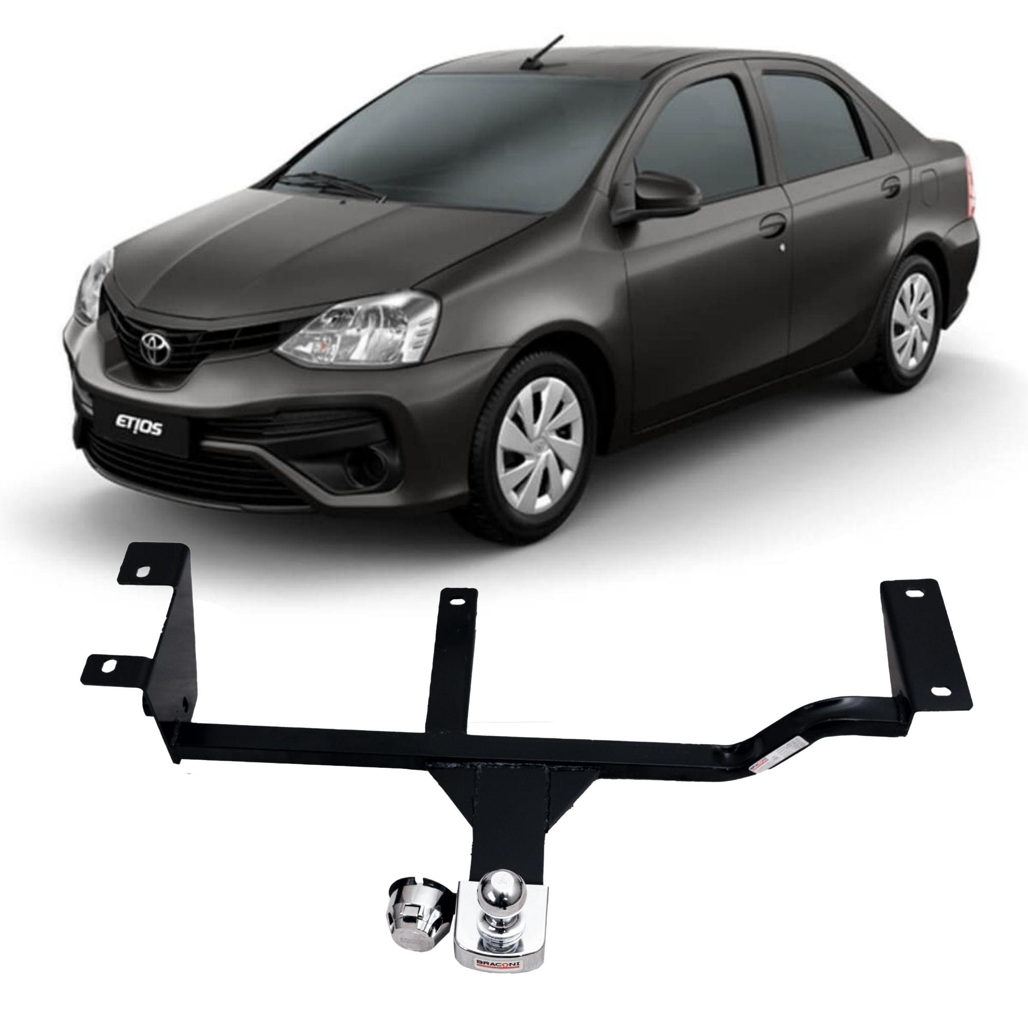 Engate Braconi Etios Sedan 2012-2017 (Exceto Platinum) Sem Precisar Furar Tração 450kg - IM-103