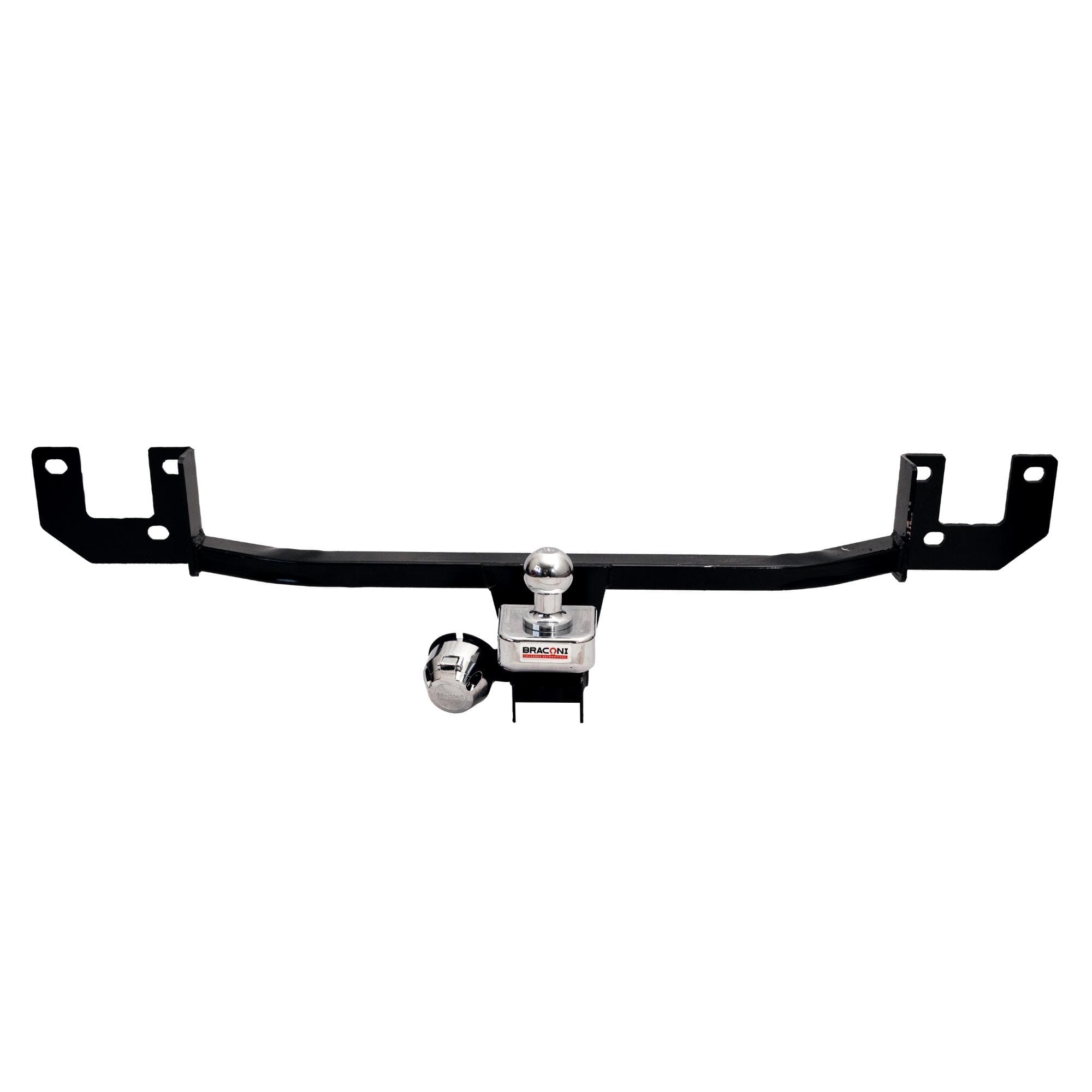 Engate Braconi Peugeot 208 2013 até 2022 Sem Furar com Bola Cromada Tração até 450kg Fixo - IM-109