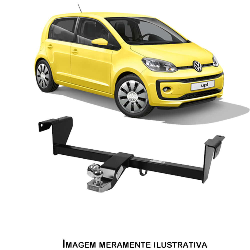 Engate Braconi Up 2014 até 2023 Cross UP 2015 até 2023 Tração 450Kg com Bola Cromada - VW-43
