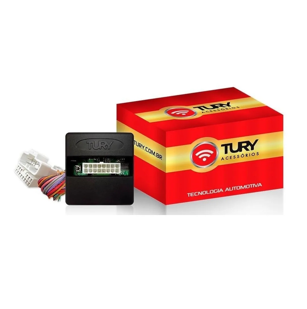 Módulo de Vidro Antiesmagante plug & play C3 2013-2021 para 2 vidros (dianteiros) Tury PRO 2.3BK