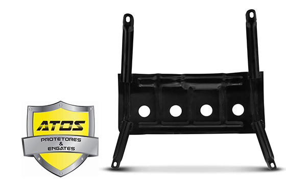 Protetor de Carter Nissan March Versa AT-7050S Até 2020 - Chapa 1.5mm
