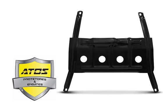 Protetor de Carter Nissan March Versa AT-7050S Até 2020 - Chapa 1.5mm