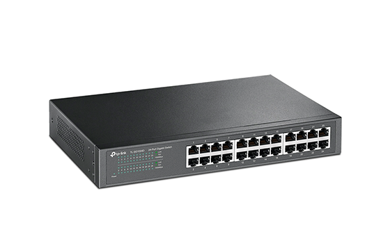 Switch 24 portas 10/100/1000 -TL-SG1024D (Rack) - TP-Link