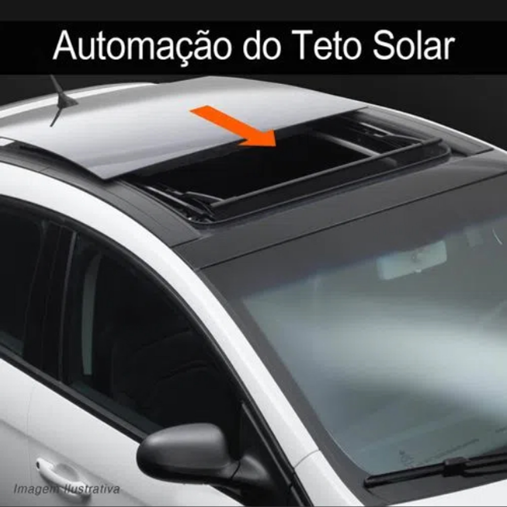 Módulo de Vidro e Teto Solar Anti-esmag. Polo/Golf/Crossfox/Saveiro/Fox/Tiguan/Voyage-Tury LVX5.4