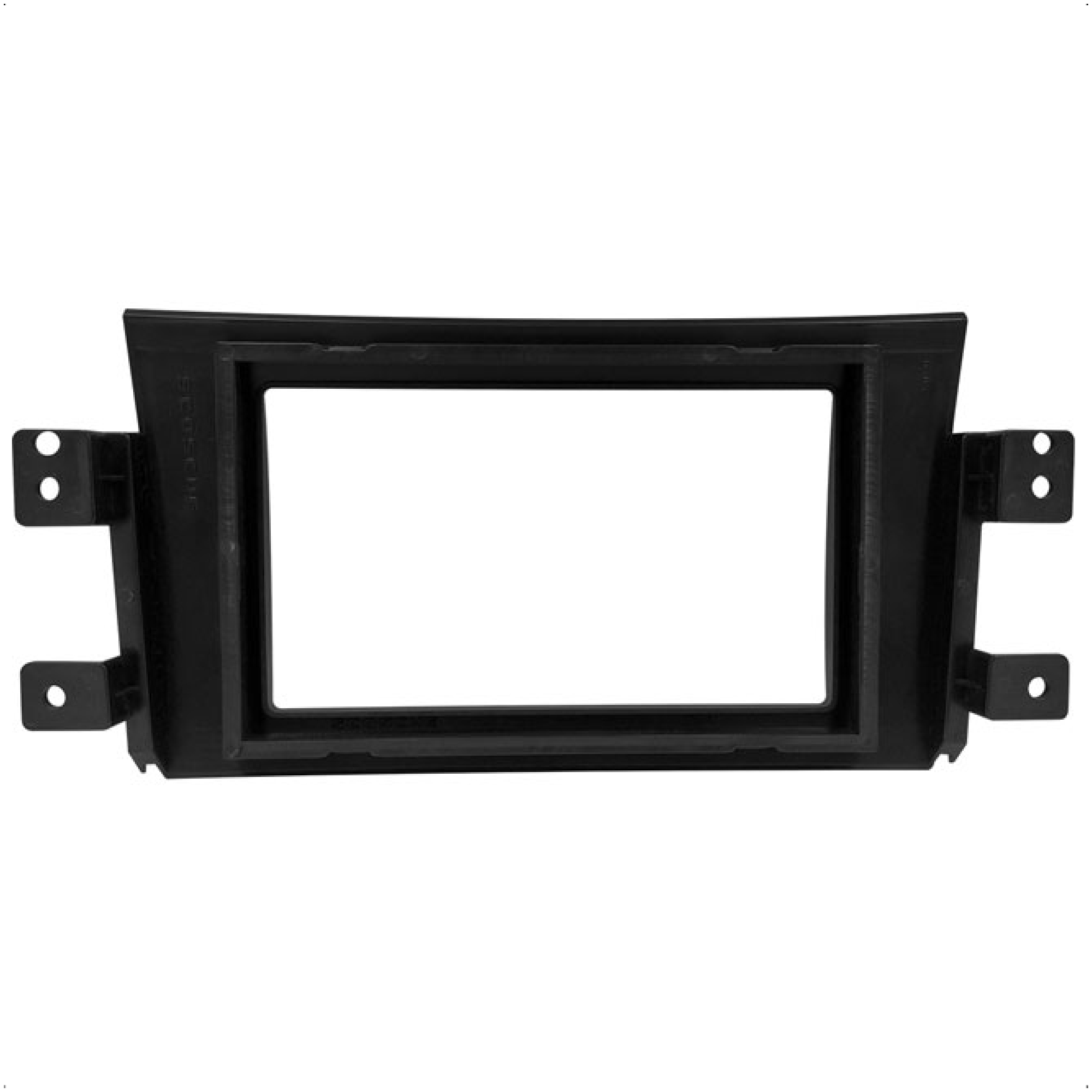Moldura 1/2 Din SX4 2009 2010 2011 2012 2013 2014 2015 Preto JP Expex - EPX 024