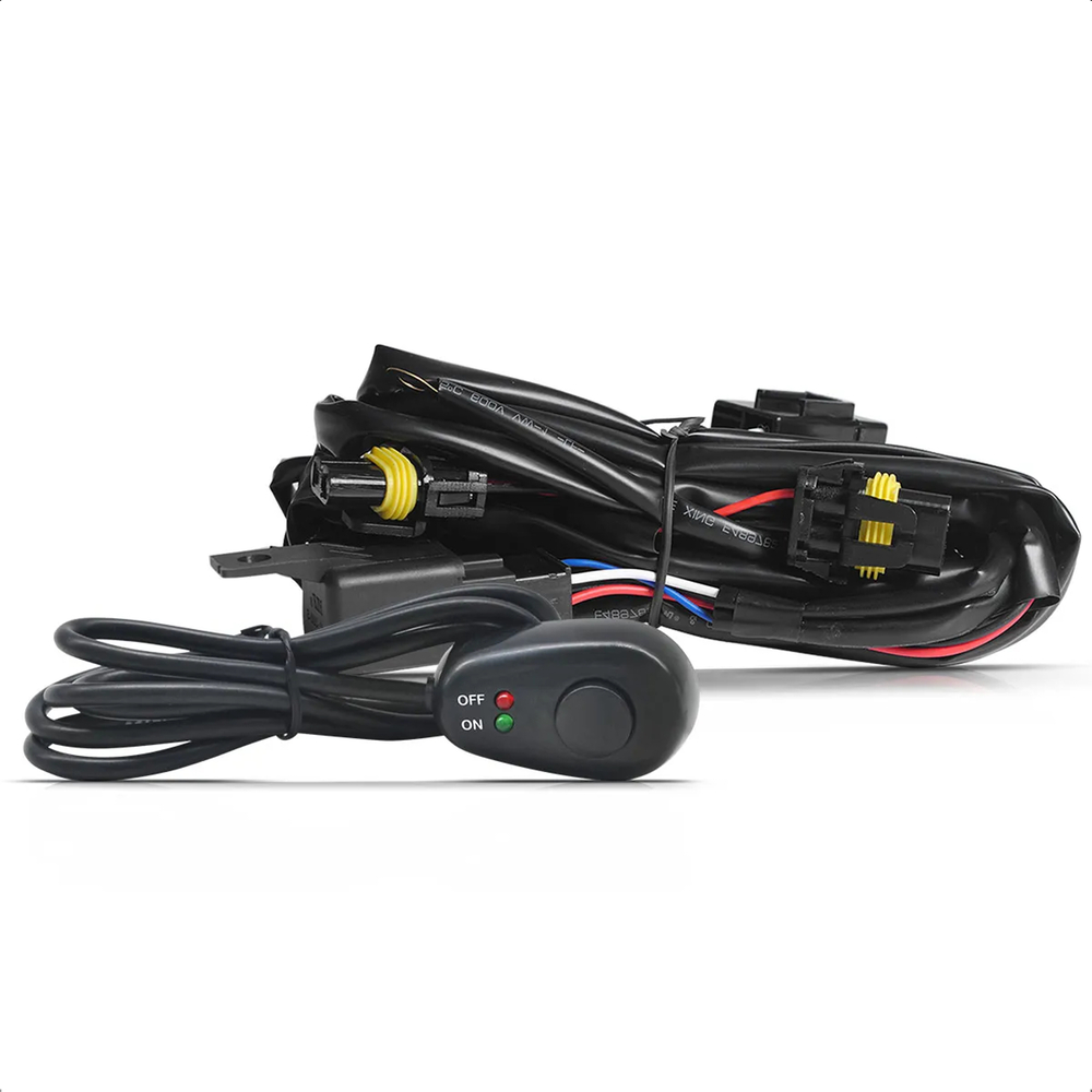 Kit Farol De Milha Strada Working 2014-2020 Suporte Integrado/Botão Alternativo Suns-FGS0126FT