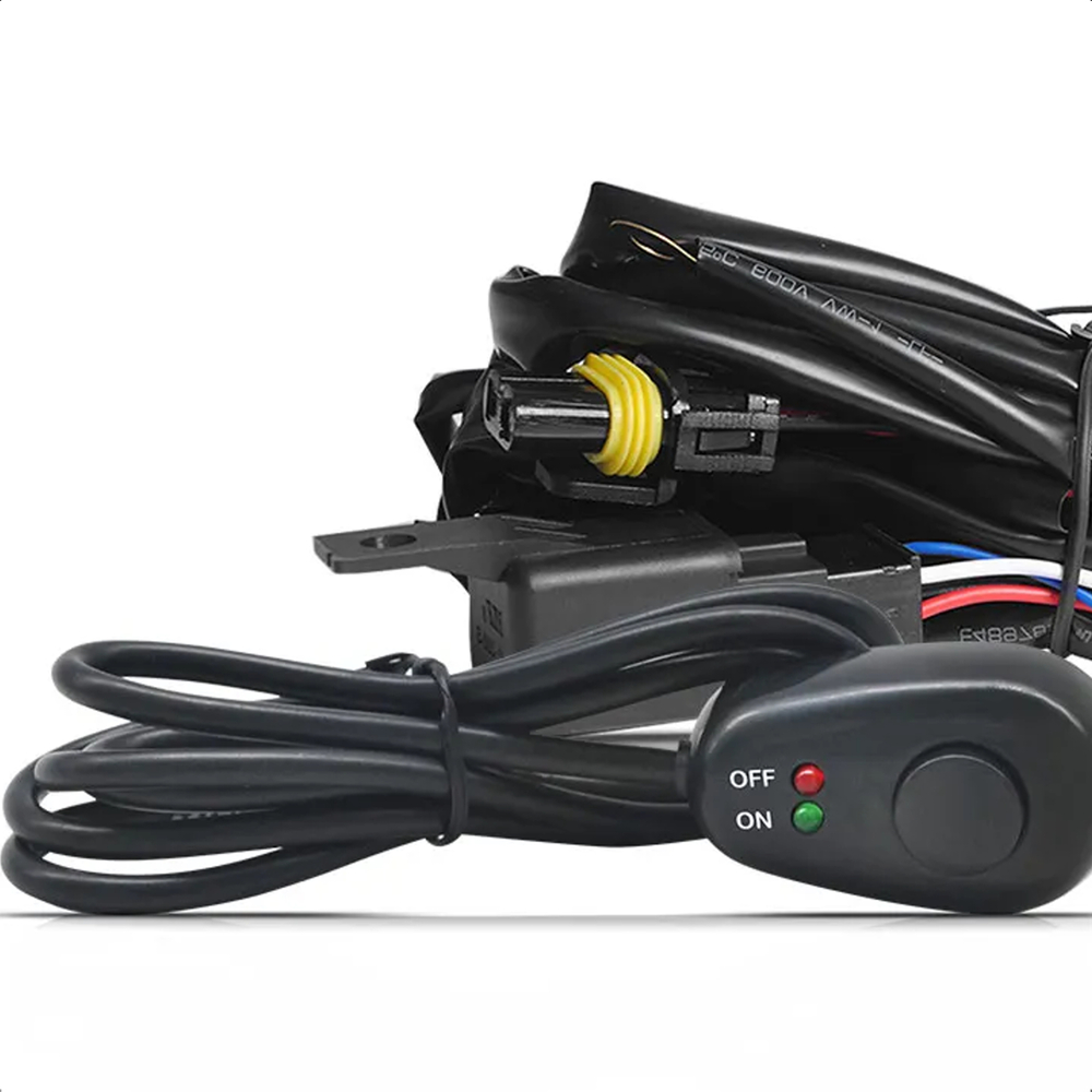 Kit Farol De Milha Strada Working 2014-2020 Suporte Integrado/Botão Alternativo Suns-FGS0126FT