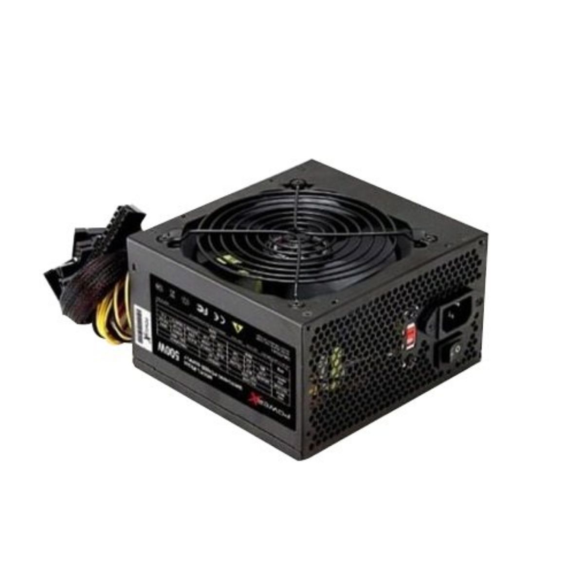 Fonte ATX 500W 24P/Sata Com Cabo Preto PowerX - PX500
