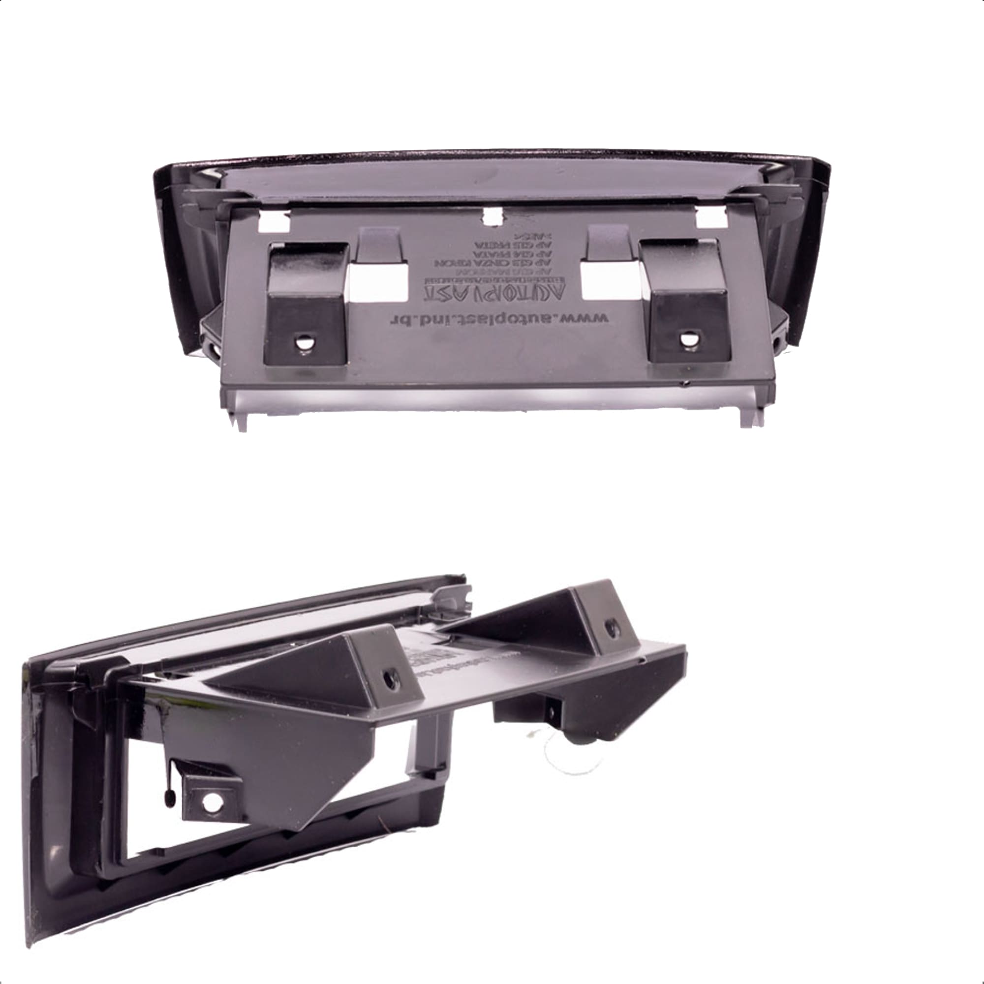 Moldura 1 Din Black Piano Punto E Linea 2008/2009/2010/2011/2012 Expex - EPX 086