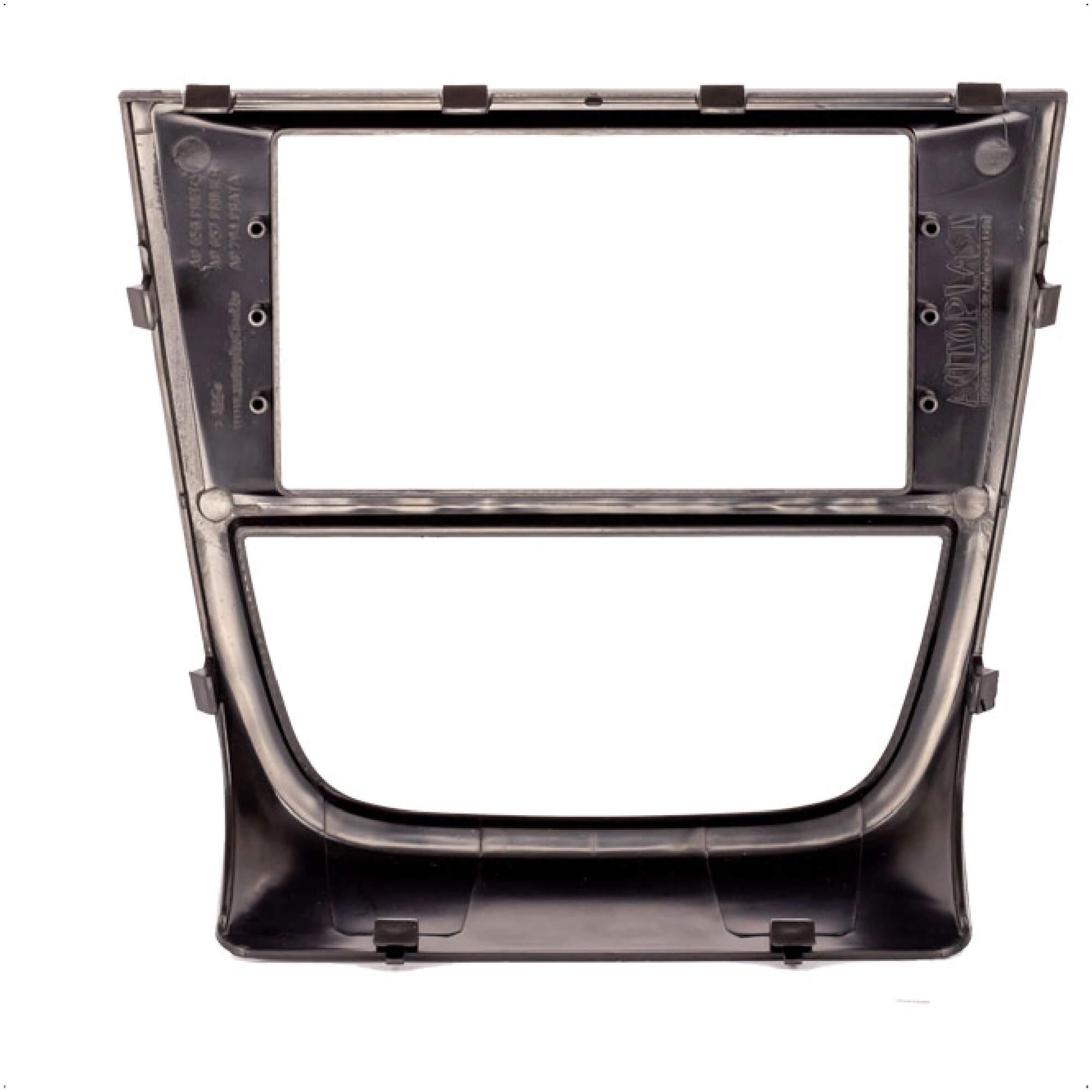 Moldura 2 Din 7 Polegadas Saveiro Cross / Tropper / Voyage 2008-2012 Preto JP/CH Expex - EPX 093