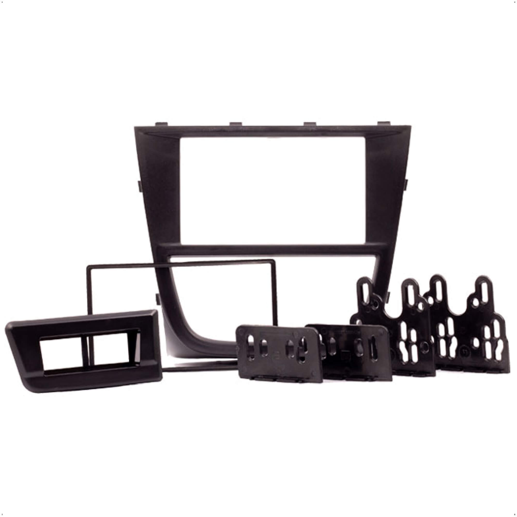 Moldura 2 Din 7 Polegadas Saveiro Cross / Tropper / Voyage 2008-2012 Preto JP/CH Expex - EPX 093