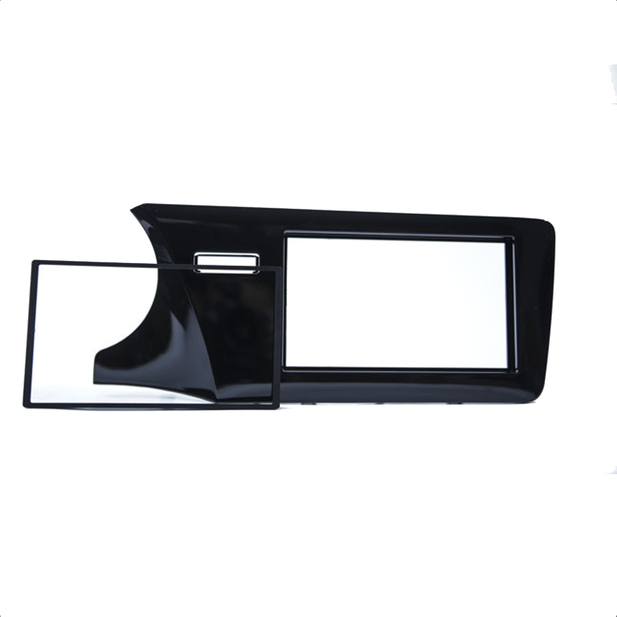 Moldura 2 Din Black Piano City 2015/2016/2017/2018/2019/2020/2021/2022 Expex - EPX 150