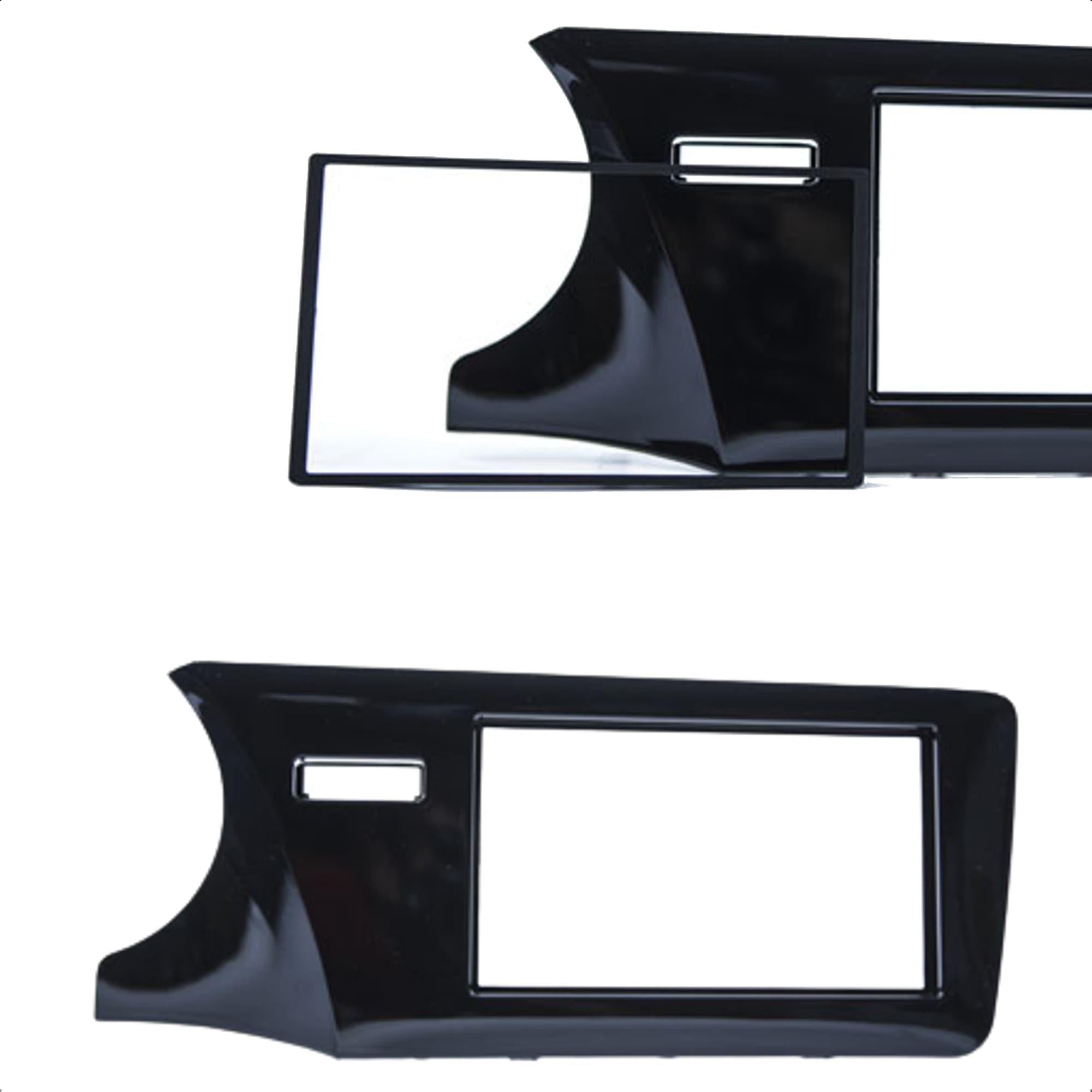 Moldura 2 Din Black Piano City 2015/2016/2017/2018/2019/2020/2021/2022 Expex - EPX 150