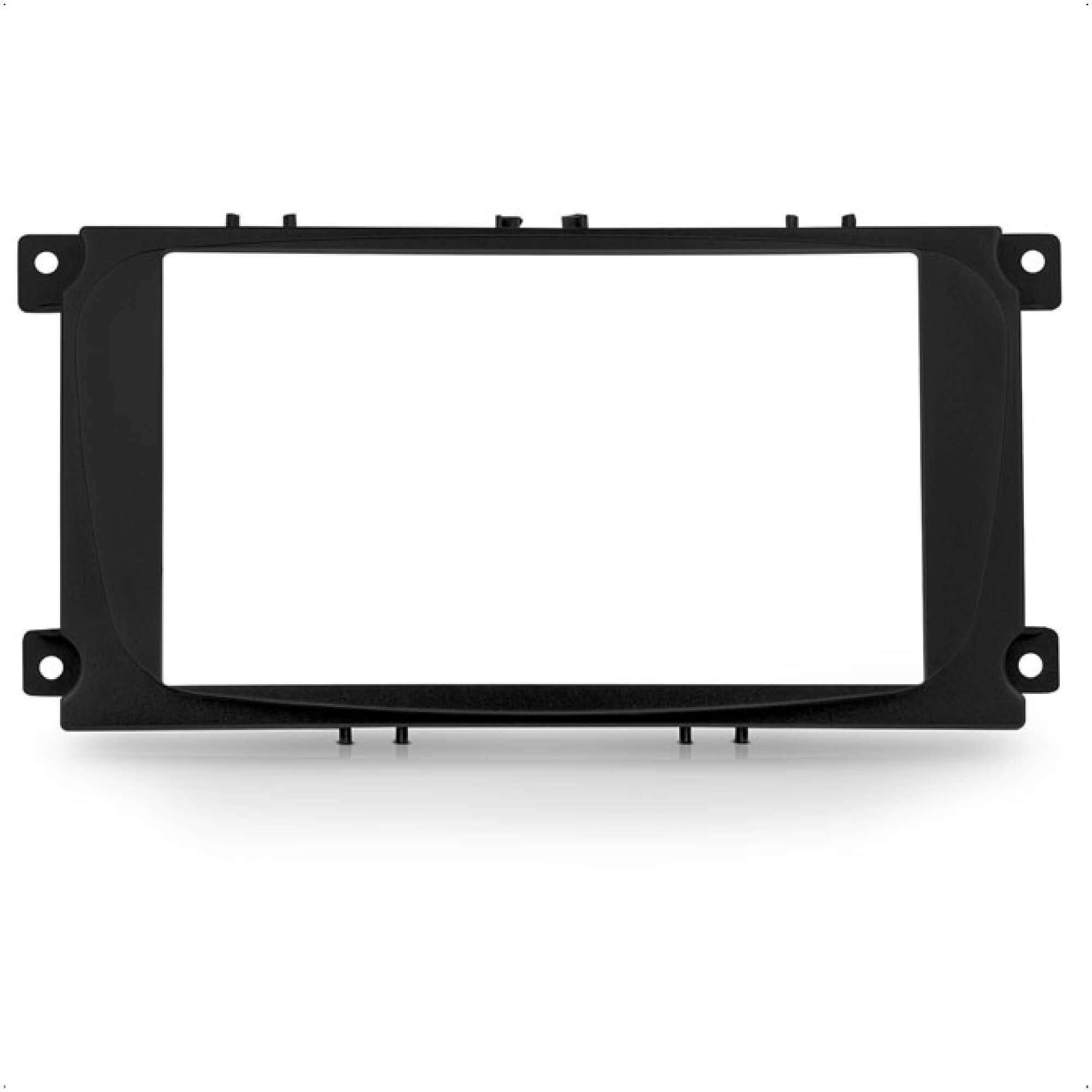 Moldura 2 Din 7 Polegadas Focus 2009 2010 2011 2012 2013 Preta JP e CH Expex - EPX 123