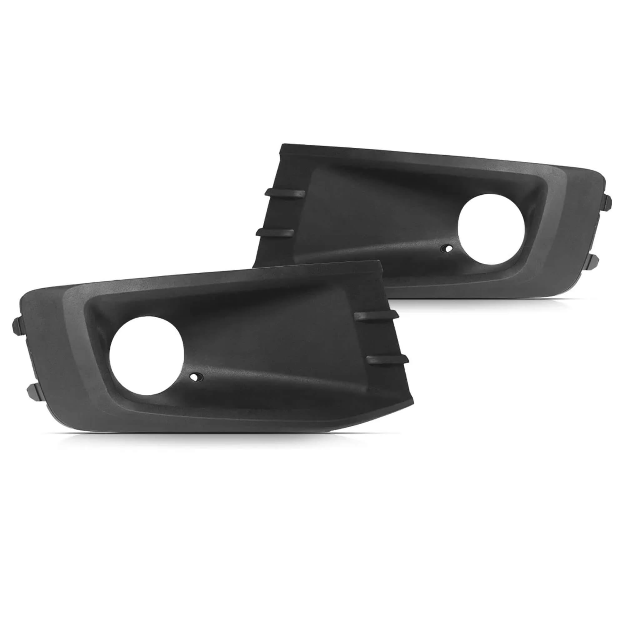Kit Farol de Milha Saveiro G6 2014 a 2016 com Molduras e Botão Modelo Original Suns - FGS0022