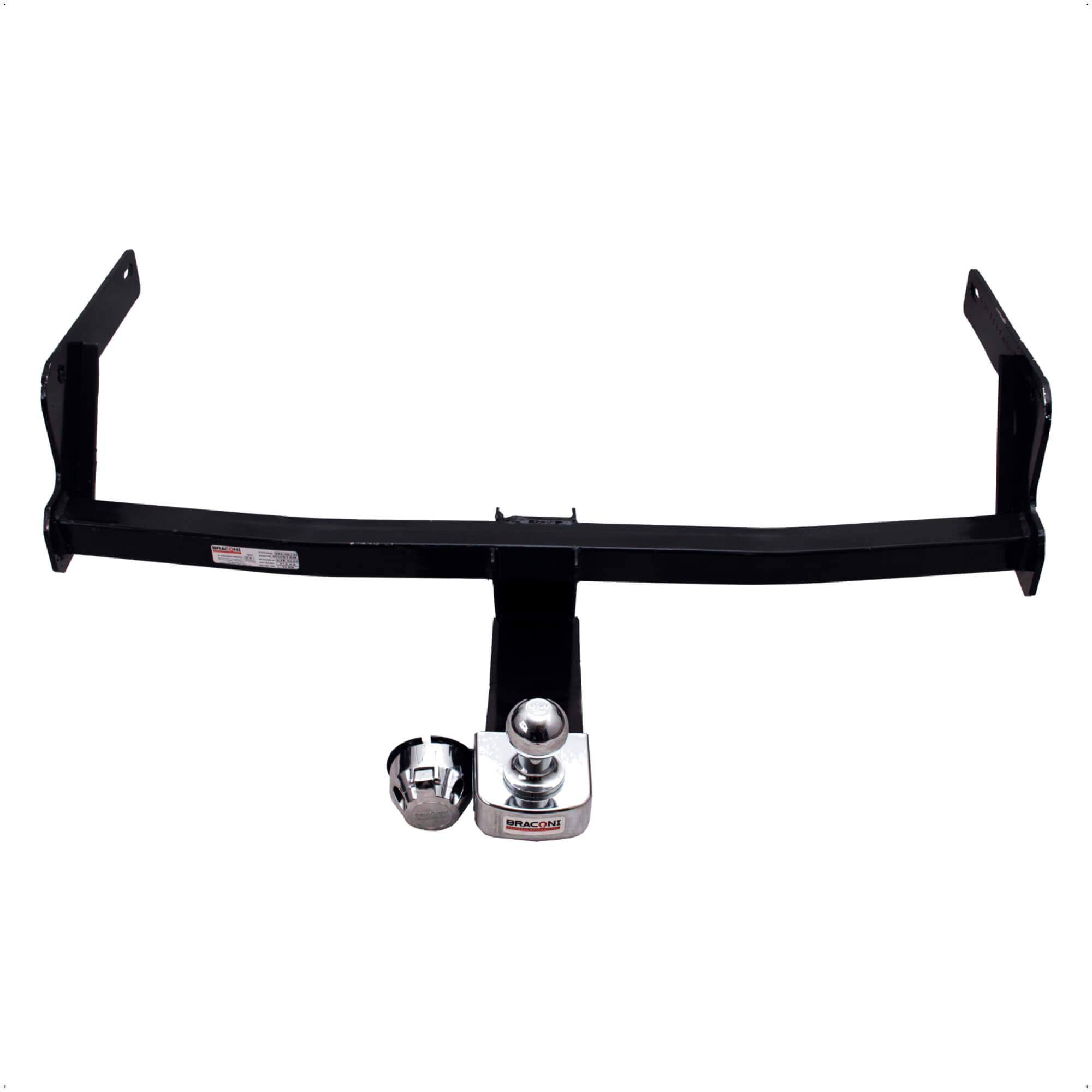 Engate Braconi Renault Duster 2011 a 2020 Sem Furar Bola Cromada Tração 710kg Modelo Fixo-IM-127