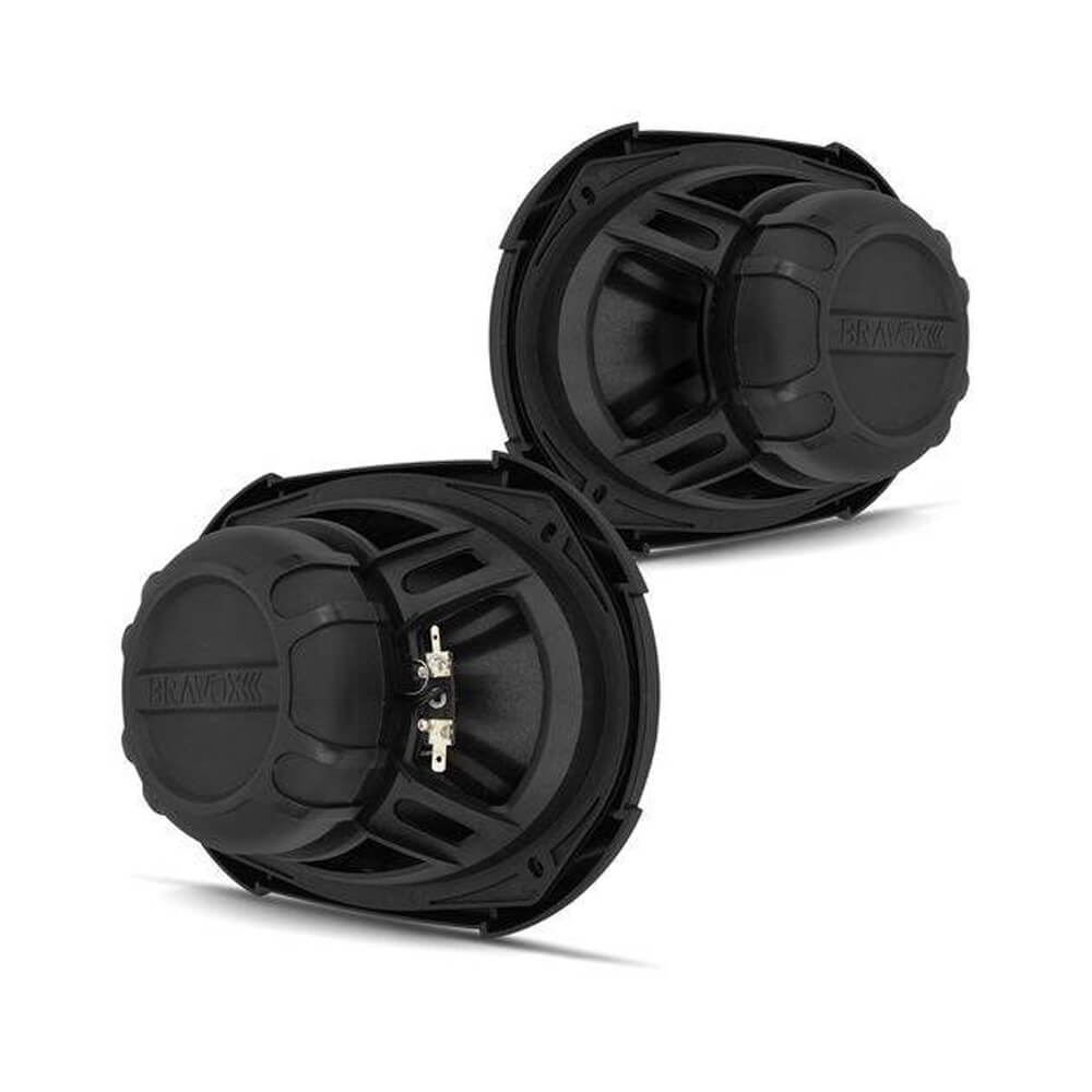 Par de Alto Falante Bravox 6x9 Quadriaxial 6X9 B4X69BK 220WRMS 9-6057/071