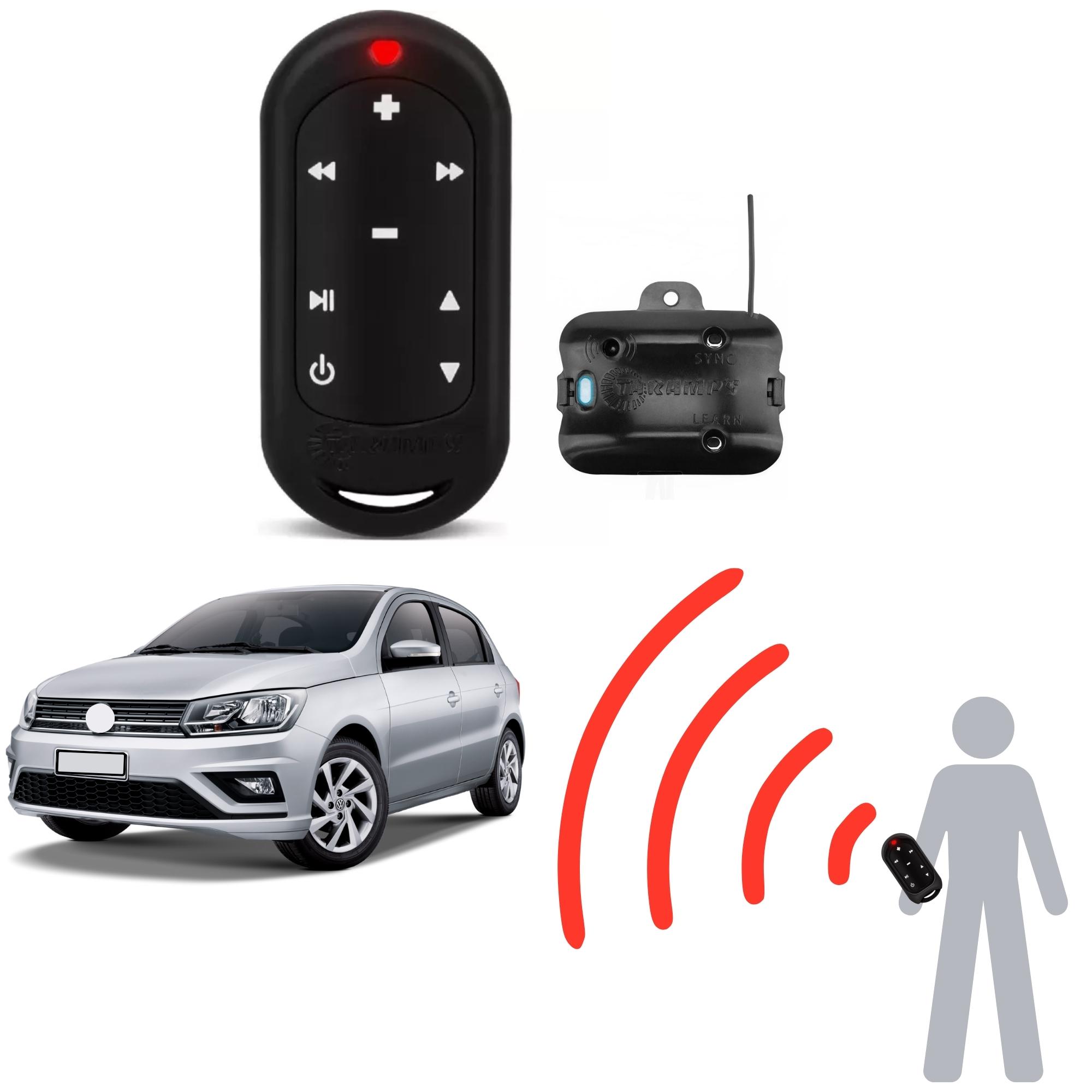 Controle Longa Distância 300m Preto Taramps TLC 3000