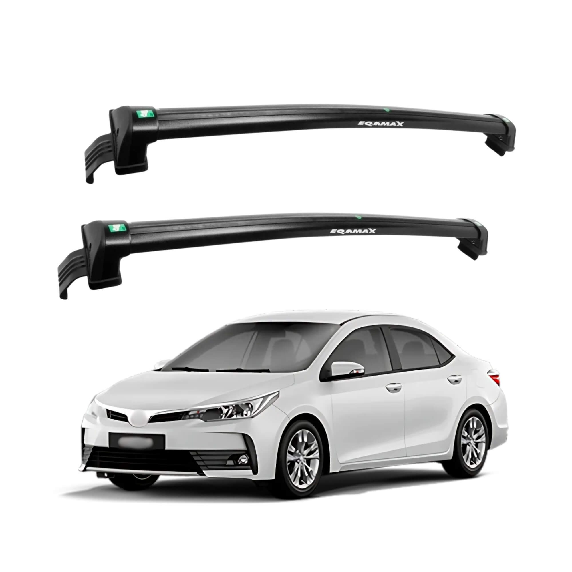 Rack Automotivo Alumínio New Wave Toyota Corolla 2015/2019 Cor Preto Equimax - 6285