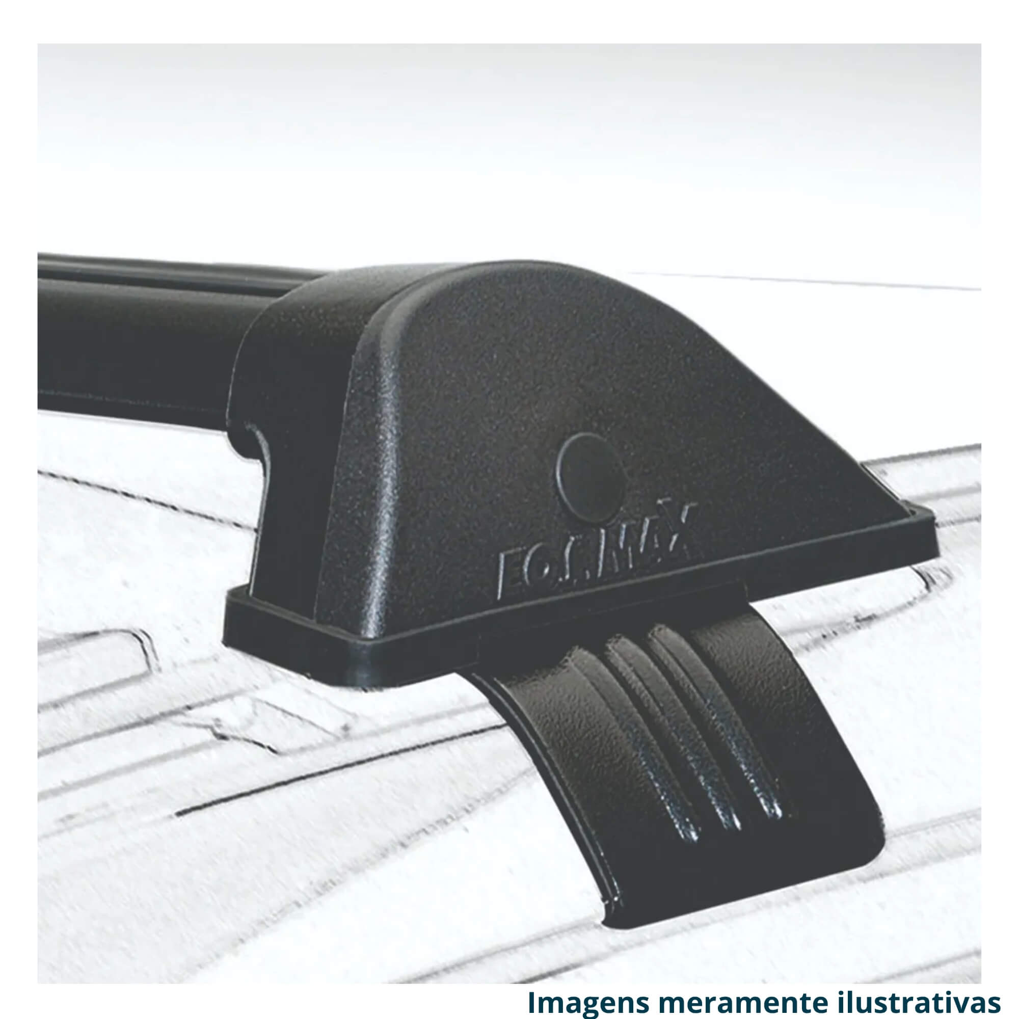 Rack Automotivo Alumínio New Wave Toyota Corolla 2015/2019 Cor Preto Equimax - 6285