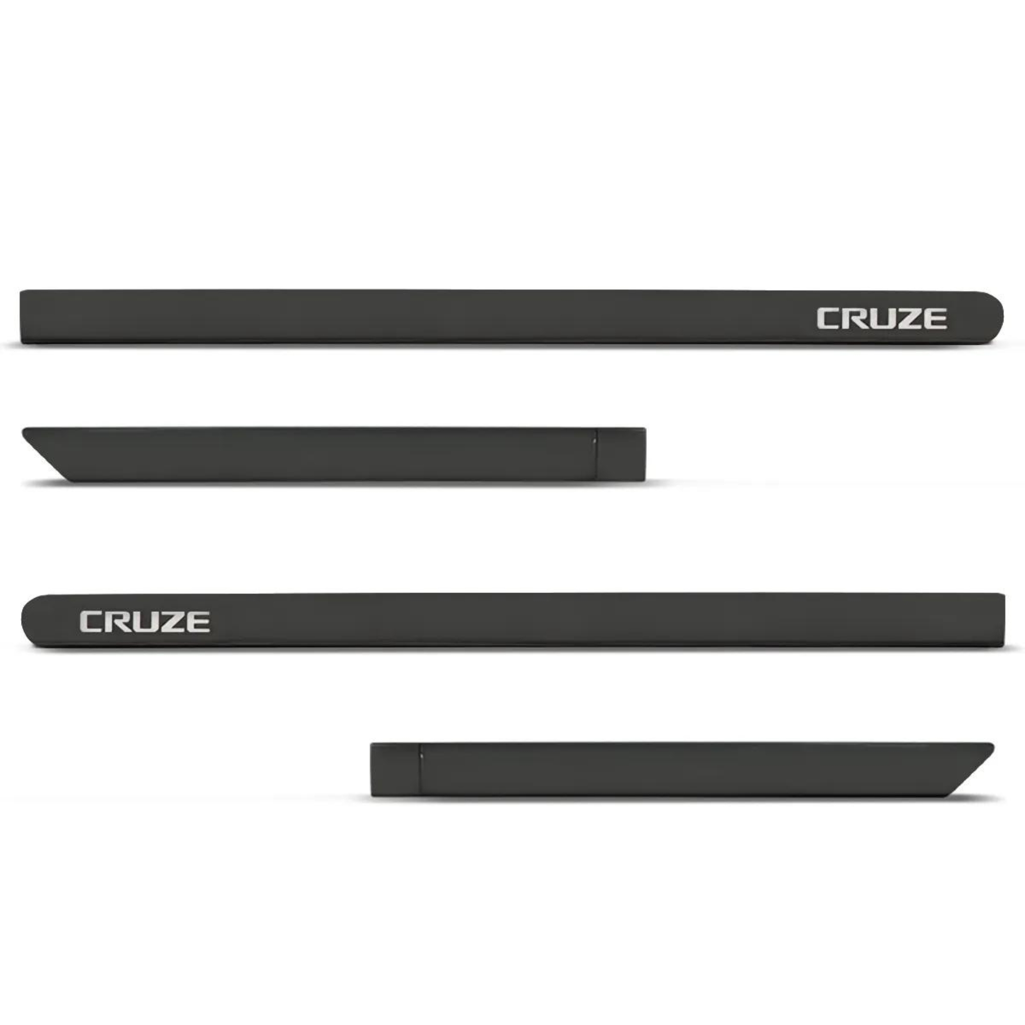 Jogo Friso Lateral Cruze Cinza Rusk 2011 a 2017 Sean Car - 2413