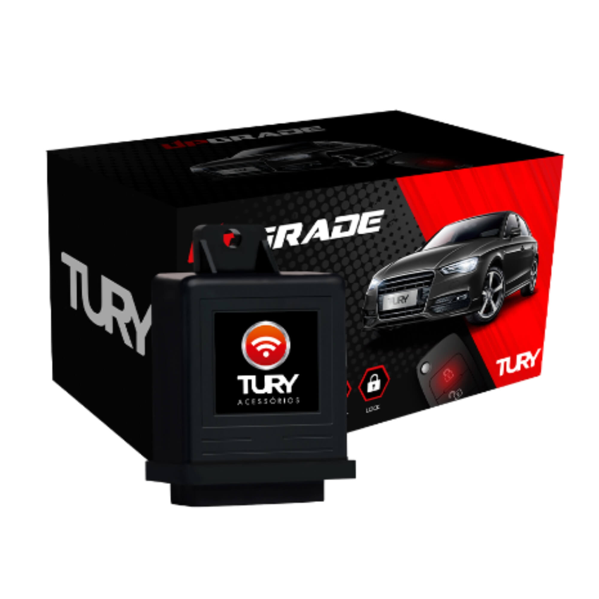 Módulo de Vidro Levantador Universal Anti-esmagamento 24V Tury TW2TR