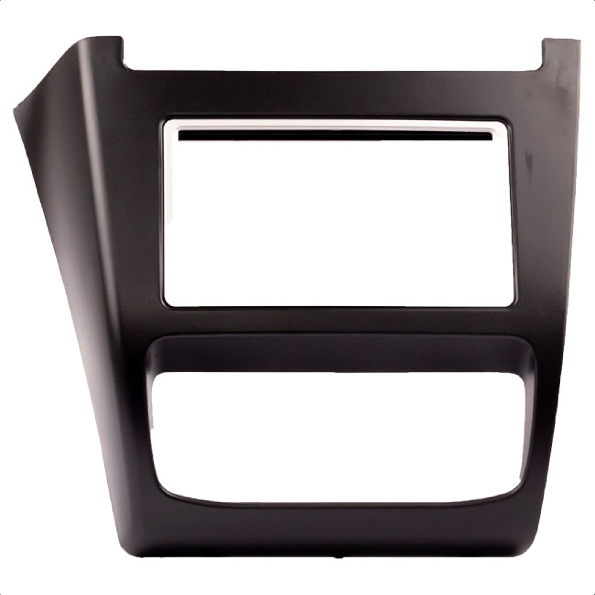 Moldura 2 Din Fox e Space Fox 2014 2015 2016 2017 2018 2019 2020 2021 Preto JP Expex - EPX 135