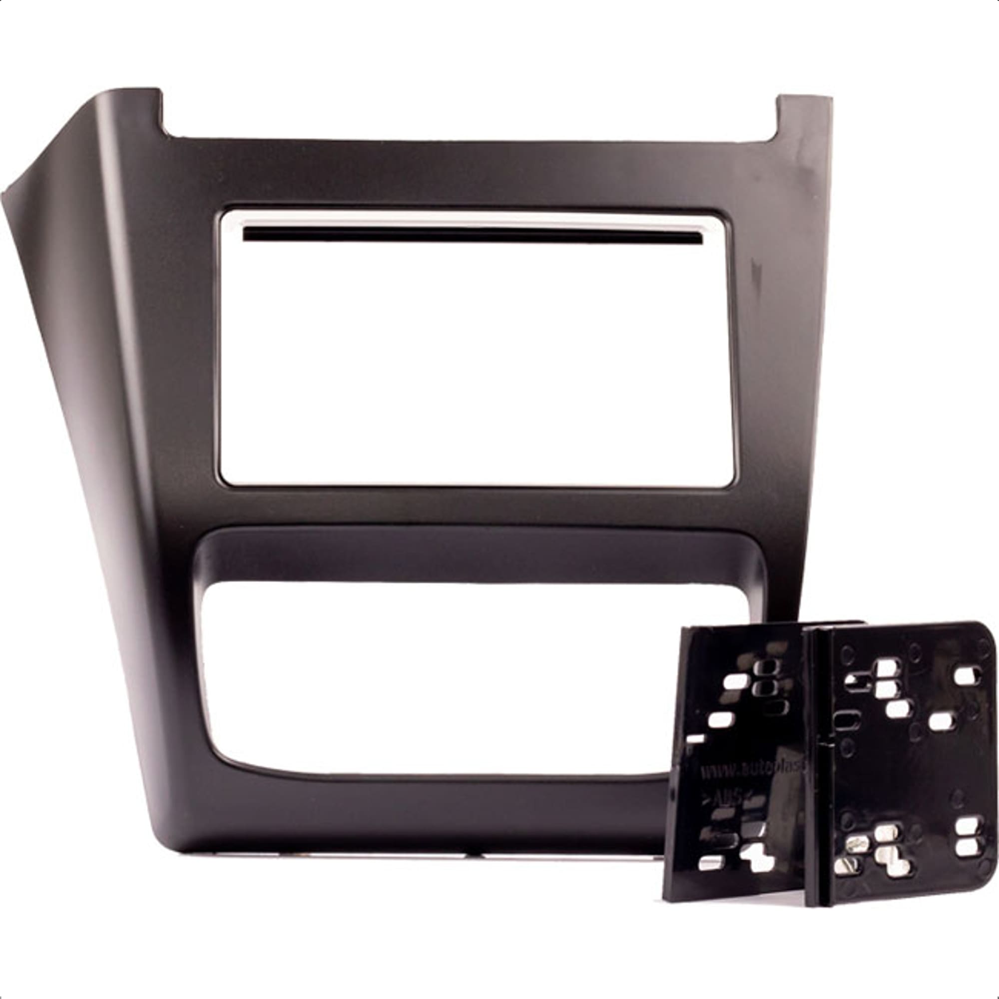Moldura 2 Din Fox e Space Fox 2014 2015 2016 2017 2018 2019 2020 2021 Preto JP Expex - EPX 135