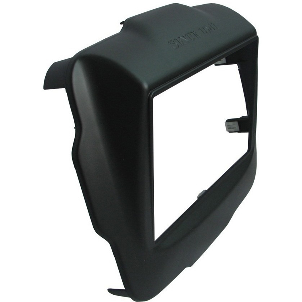 Moldura 2 Din 7" Preta Soft Emborrachada Jeep Renegade PCD 2015 em diante EPX 213 / 89/K2