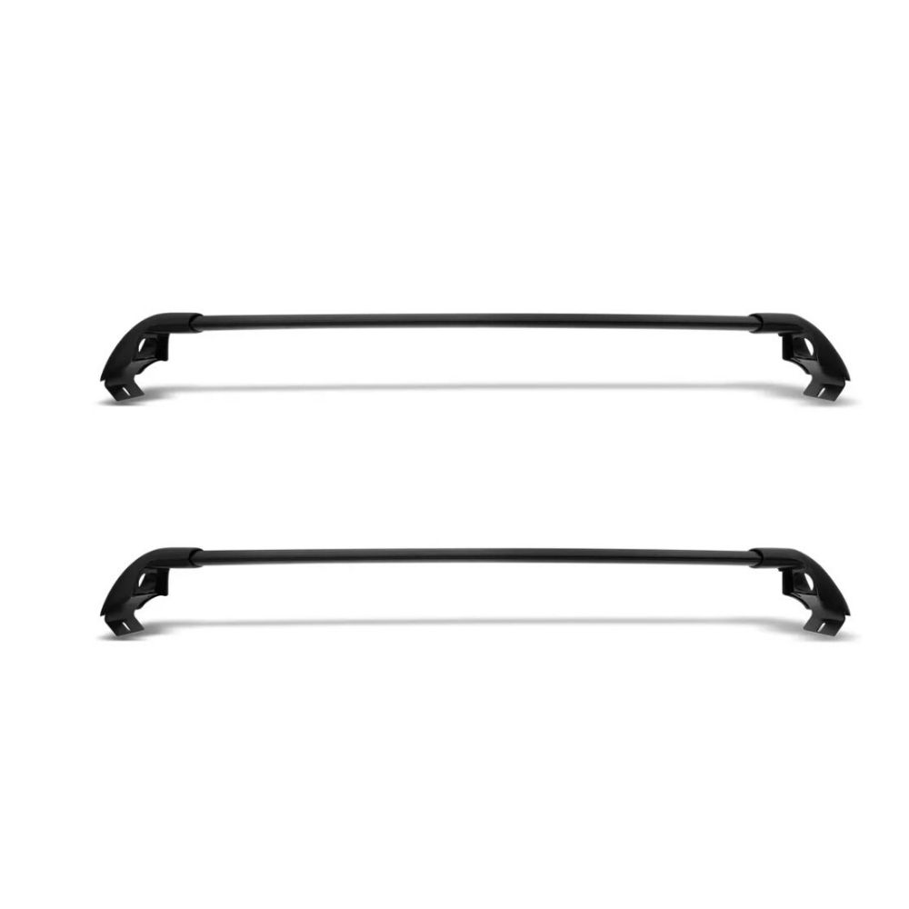 Rack Teto Fox 4 Portas Preto Sportivo Aluminio VW101 Projecar