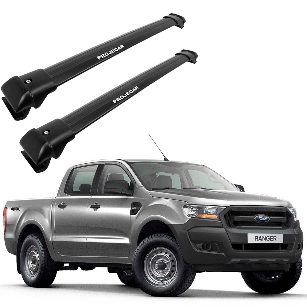 Travessa Ford Ranger 2013 em Diante Larga Preta Projecar - FO-520