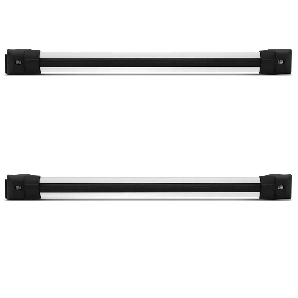Rack de Teto Travessa Larga Duster 2016 até 2024 Prata Projecar - RN-4015