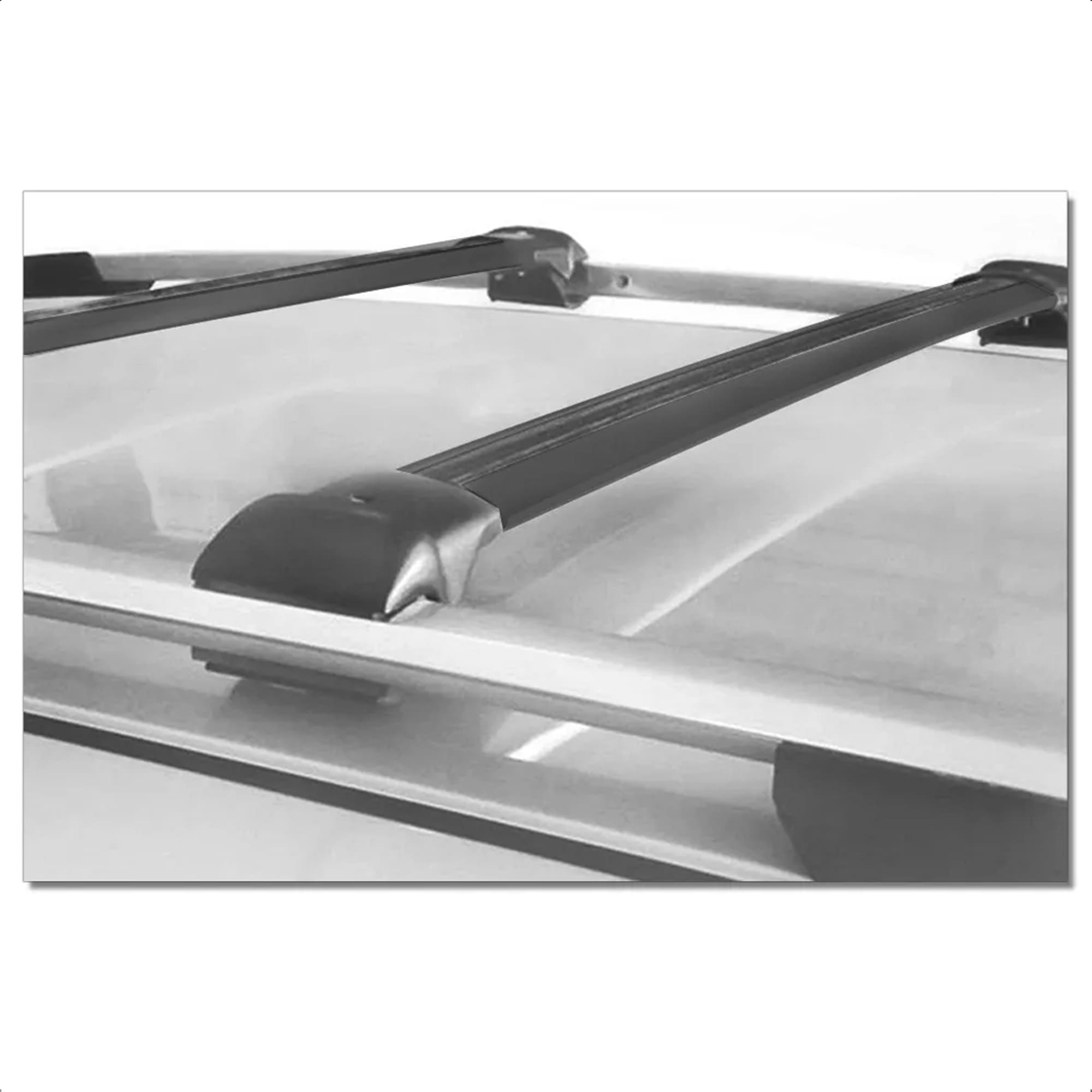 Par de Travessa Citroen Aircross Todos os Anos Larga Preta Projecar - CT-5004