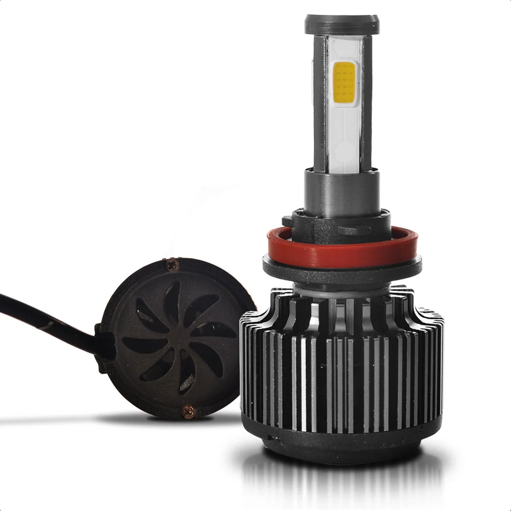 Par de Lâmpadas Super Led 40W HB4 6000K 8000 Lúmens Alta Luminosidade Suns - LED HB4 6000