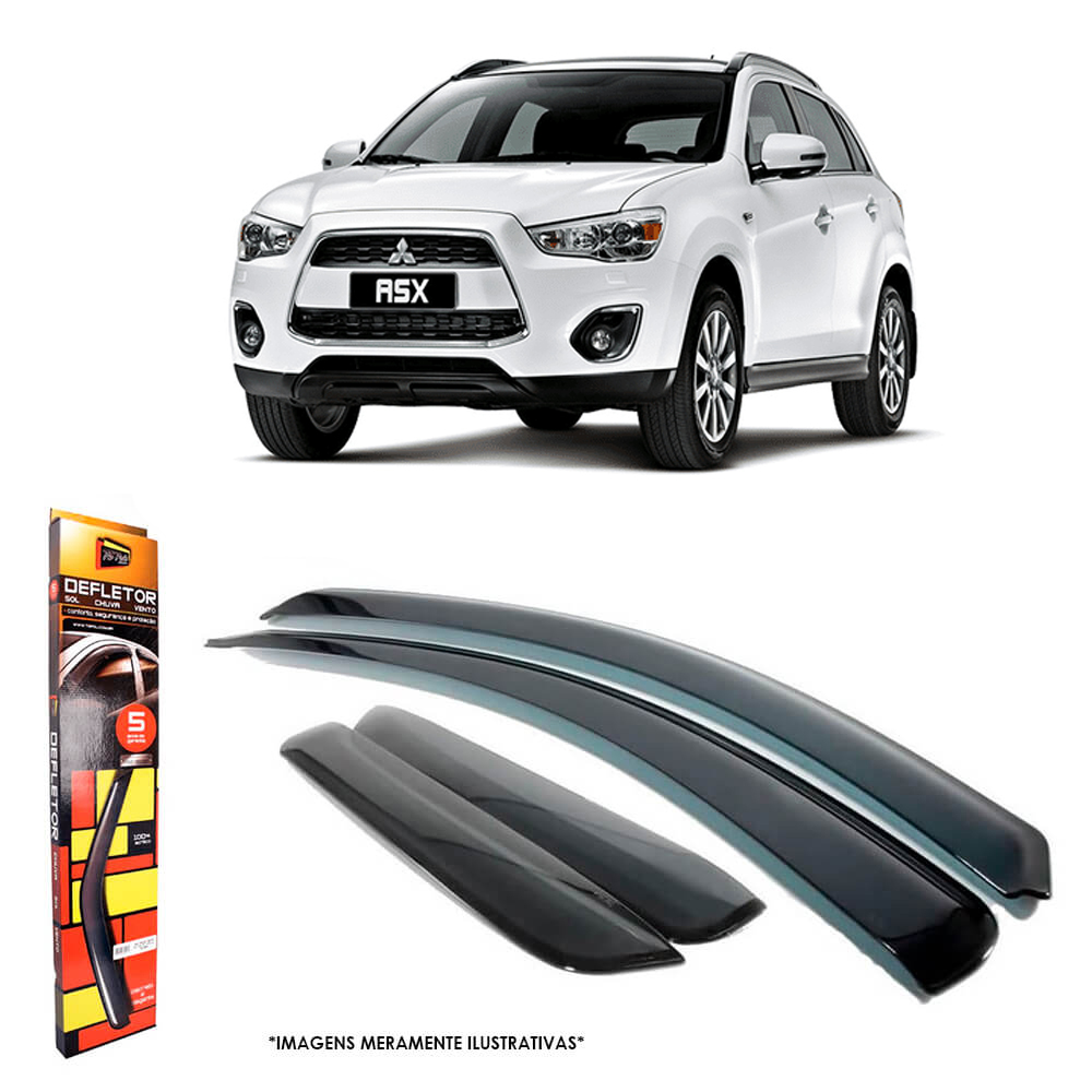 Calha de Chuva Mitsubishi ASX 2010/2021 / Outlander 20/22 TG Poli - 30004