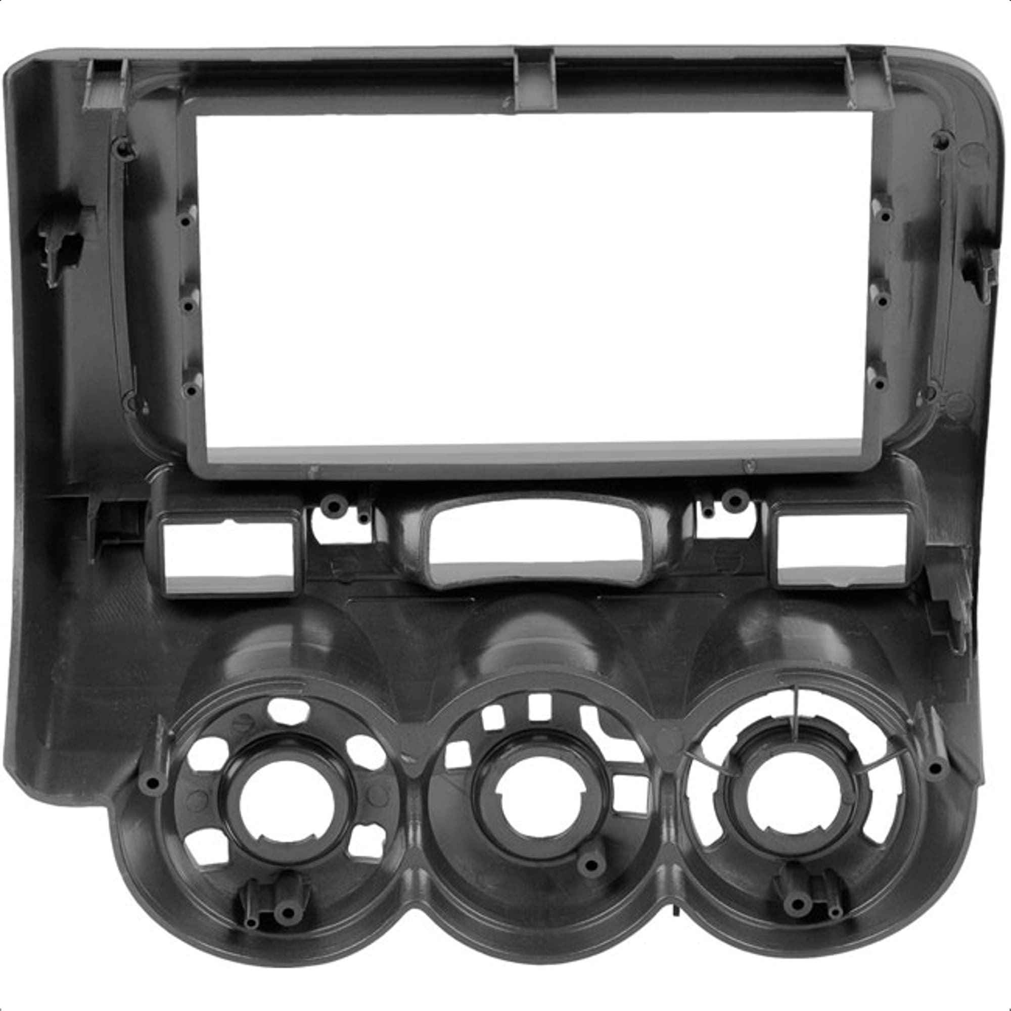 Moldura 2 Din Grafite Fit 2004/2005/2006/2007/2008 Expex - EPX152/22032HO