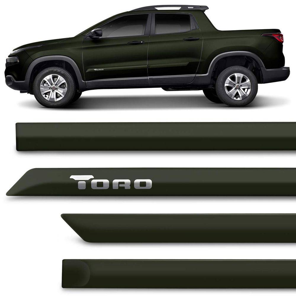 Friso Sean com nome Fiat Toro Verde Botânica Facão
