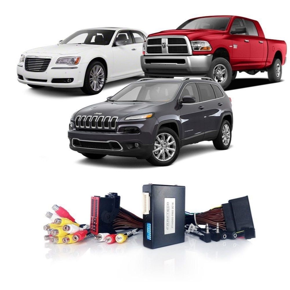 Interface de Vídeo Chrysler Dodge Jeep FT-VIDEO-FREE-UC14 - Faaftech