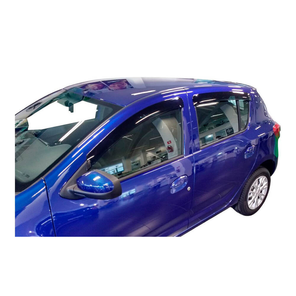Calha de Chuva Renault Sandero 2015 em diante 4 Portas TG Poli - 29009