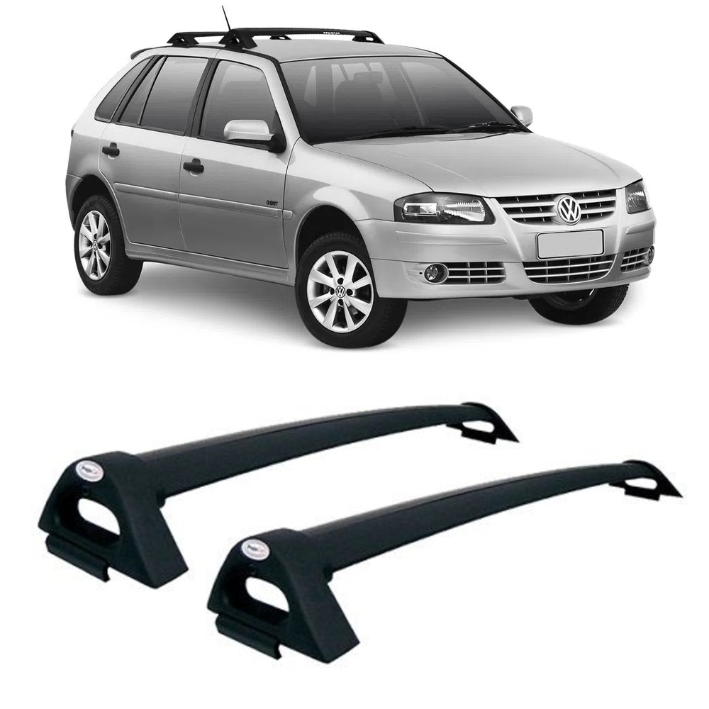Rack de teto Gol G2/G3/G4 2/4P Preto VW-112 Projecar