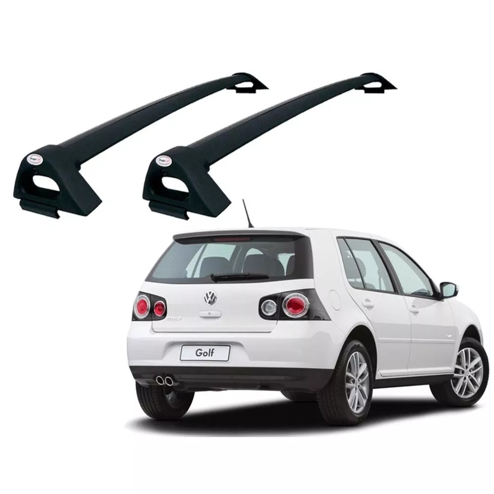 Rack Teto Golf 2000 até 2012 4P Preto (Porta) VW-128 Projecar